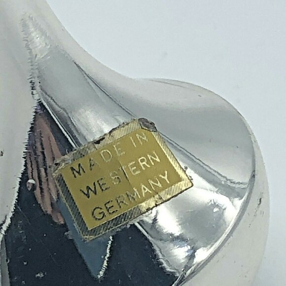 Mid Century Silver Onion Tiny Taper Candle Holder Set Quist Danish West Germany - Picture 4 of 11